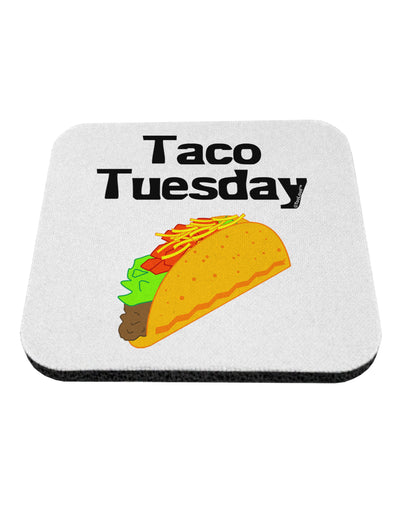 Taco Tuesday Design Coaster by TooLoud-Coasters-TooLoud-White-Davson Sales