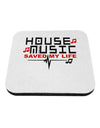 House Saved My Life Coaster-Coasters-TooLoud-White-Davson Sales