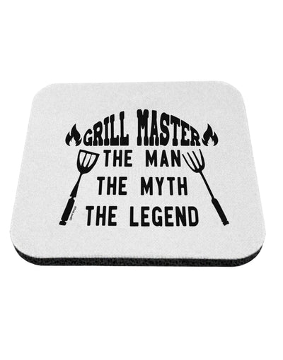 TooLoud Grill Master The Man The Myth The Legend Coaster-Coasters-TooLoud-1 Piece-Davson Sales