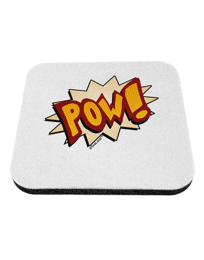 Onomatopoeia POW Coaster-Coasters-TooLoud-White-Davson Sales