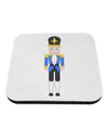 Nutcracker Design - Blue Gold Black Coaster-Coasters-TooLoud-White-Davson Sales