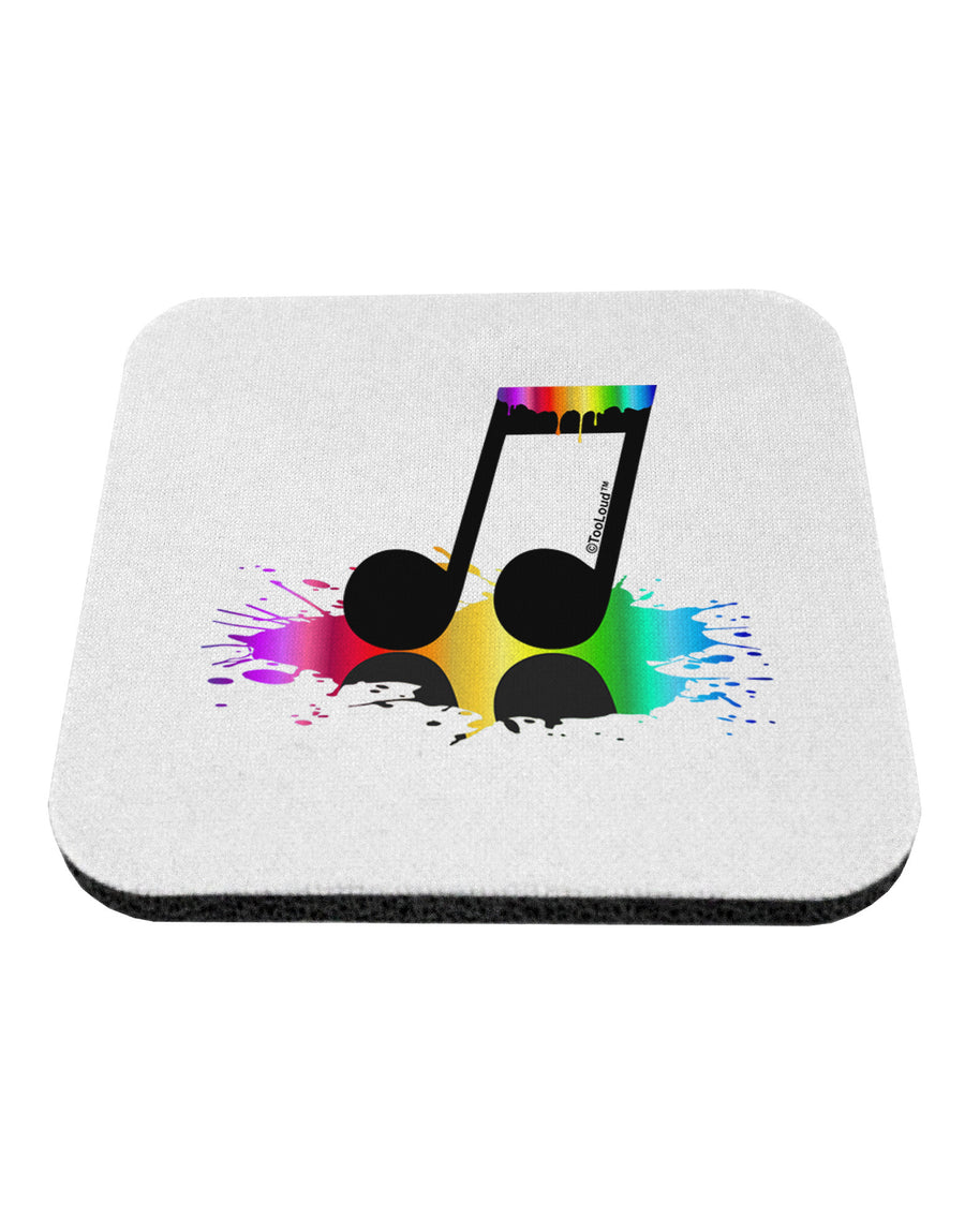Paint Music Note Coaster-Coasters-TooLoud-1-Davson Sales