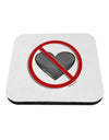 No Love Symbol Coaster-Coasters-TooLoud-1-Davson Sales