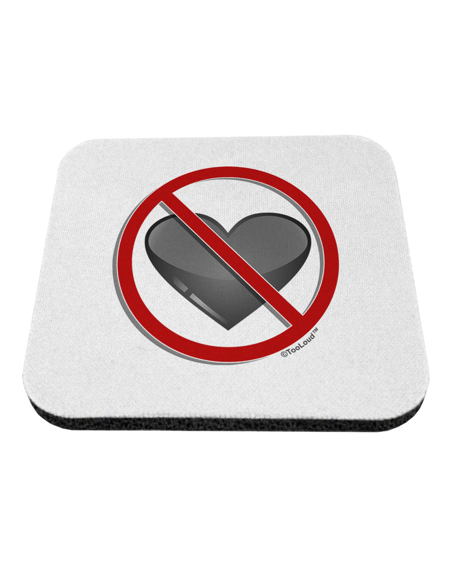 No Love Symbol Coaster-Coasters-TooLoud-1-Davson Sales