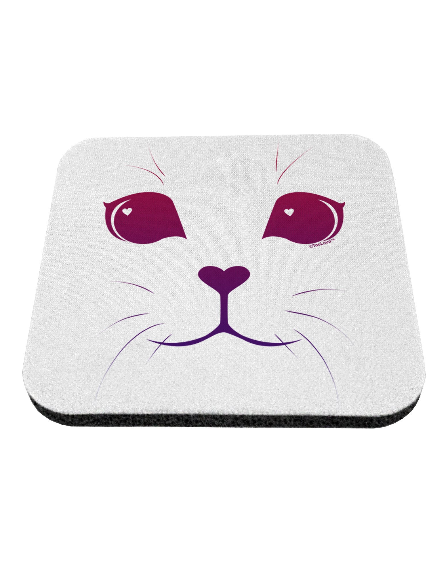 Heart Kitten Coaster by TooLoud-Coasters-TooLoud-1-Davson Sales