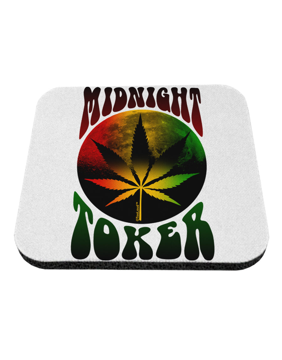 Midnight Toker Marijuana Coaster-Coasters-TooLoud-White-Davson Sales