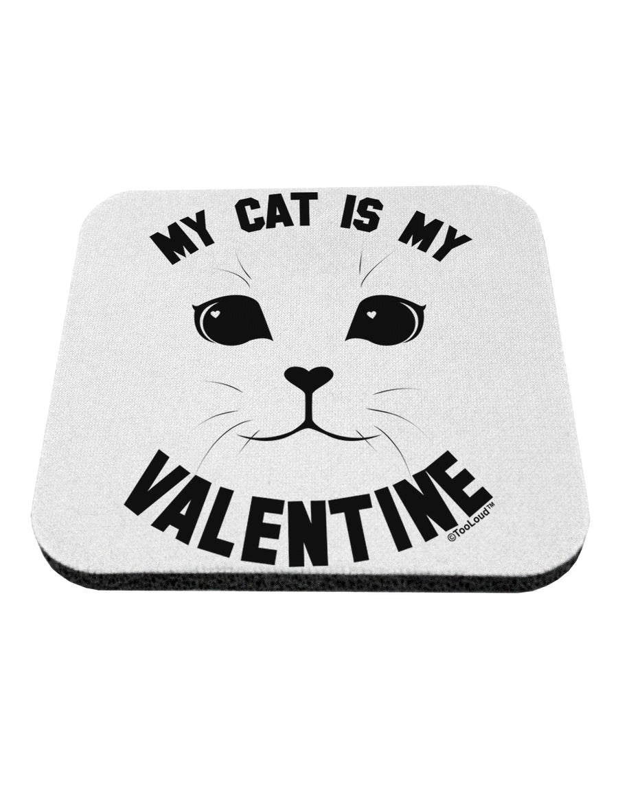 My Cat is my Valentine Coaster by TooLoud-TooLoud-1-Davson Sales