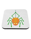 Cute Pumpkin Spider - Halloween Coaster-Coasters-TooLoud-White-Davson Sales