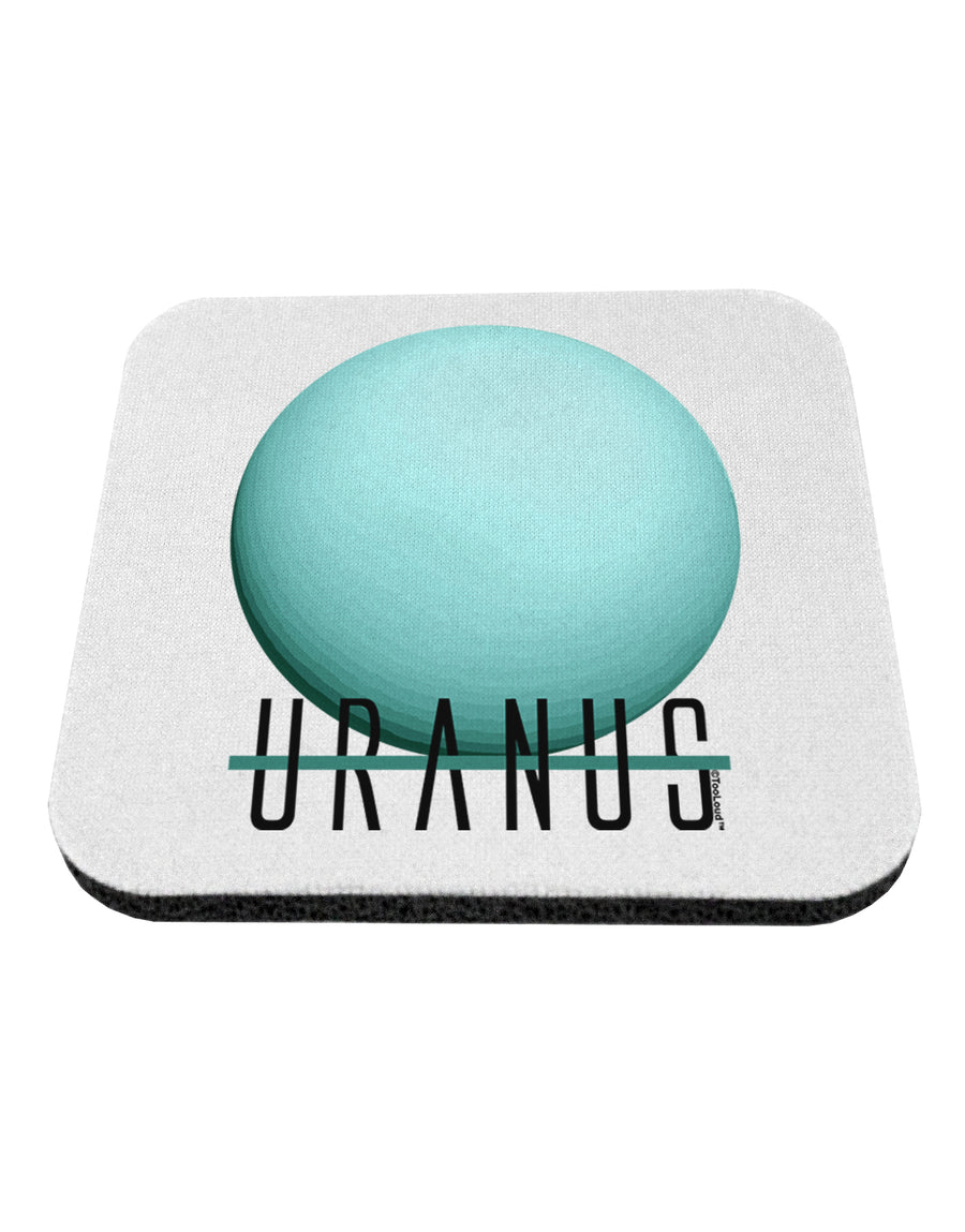 Planet Uranus Text Coaster by TooLoud-Coasters-TooLoud-1-Davson Sales