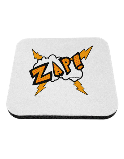 Onomatopoeia ZAP Coaster-Coasters-TooLoud-White-Davson Sales