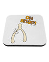 Oh Snap Wishbone - Thanksgiving Coaster-Coasters-TooLoud-White-Davson Sales