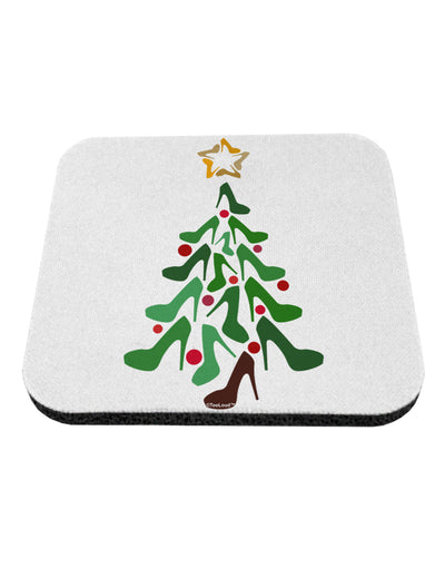 High Heels Shoes Christmas Tree Coaster-Coasters-TooLoud-White-Davson Sales