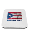 Distressed Puerto Rico Flag Coaster-Coasters-TooLoud-1-Davson Sales