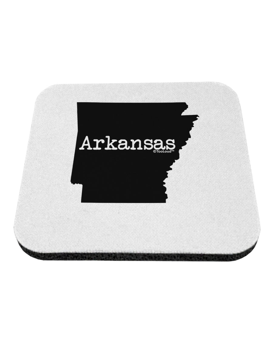 Arkansas - United States Shape Coaster-Coasters-TooLoud-White-Davson Sales