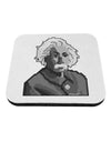 Pixel Albert Design Coaster by TooLoud-Coasters-TooLoud-White-Davson Sales