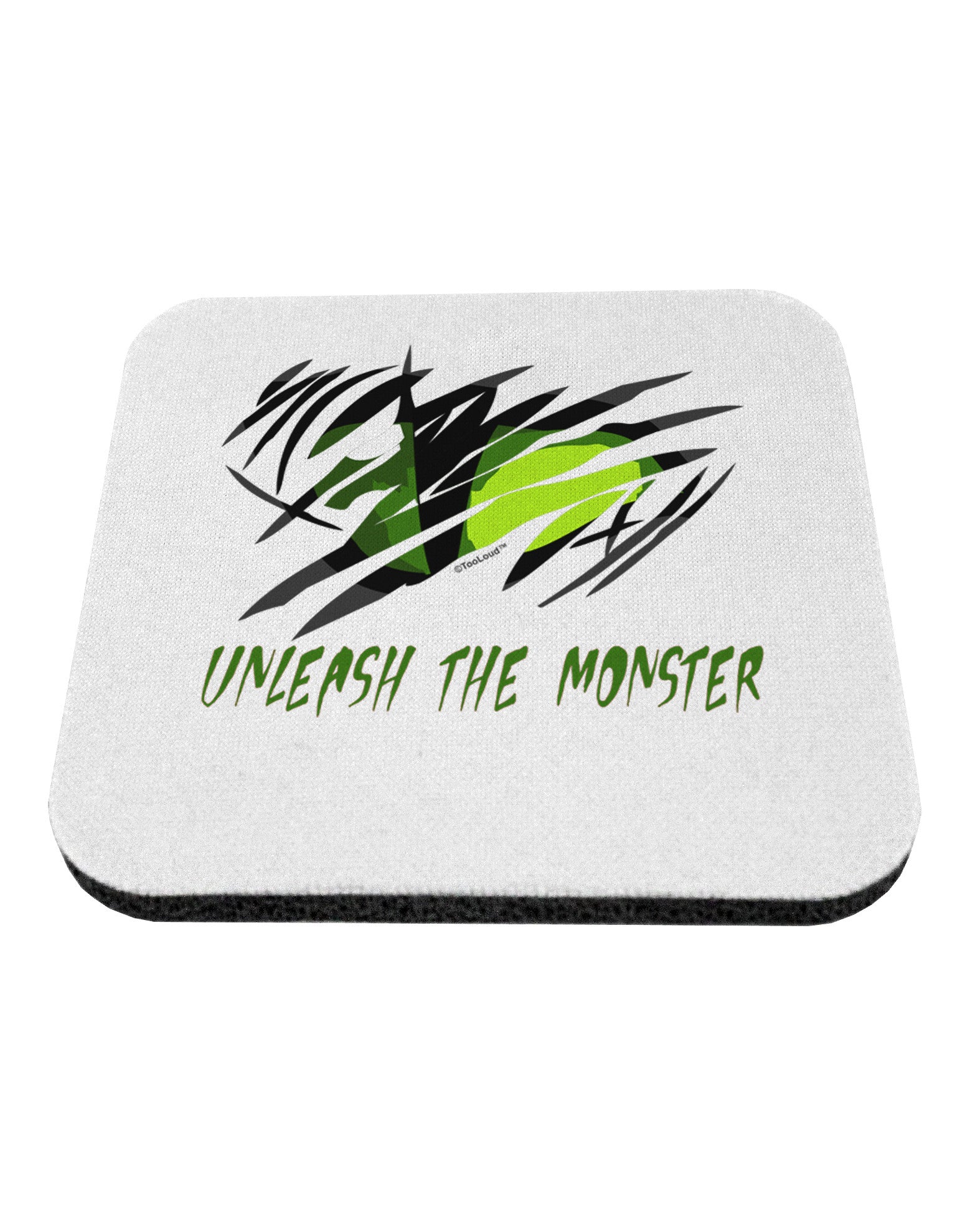 Unleash The Monster Coaster-Coasters-TooLoud-White-Davson Sales
