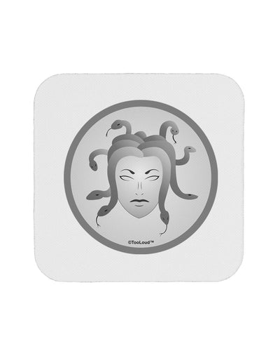 Medusa Head Coin - Greek Mythology Coaster by TooLoud-Coasters-TooLoud-White-Davson Sales