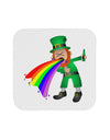 Puking Rainbow Leprechaun Coaster-Coasters-TooLoud-1-Davson Sales