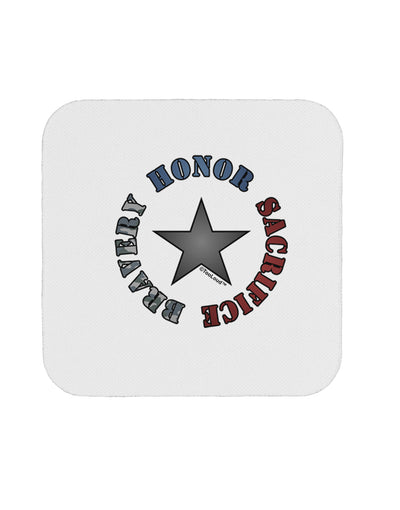 Honor Sacrifice Bravery Coaster by TooLoud-Coasters-TooLoud-1-Davson Sales