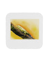 Iguana Watercolor Coaster-Coasters-TooLoud-White-Davson Sales