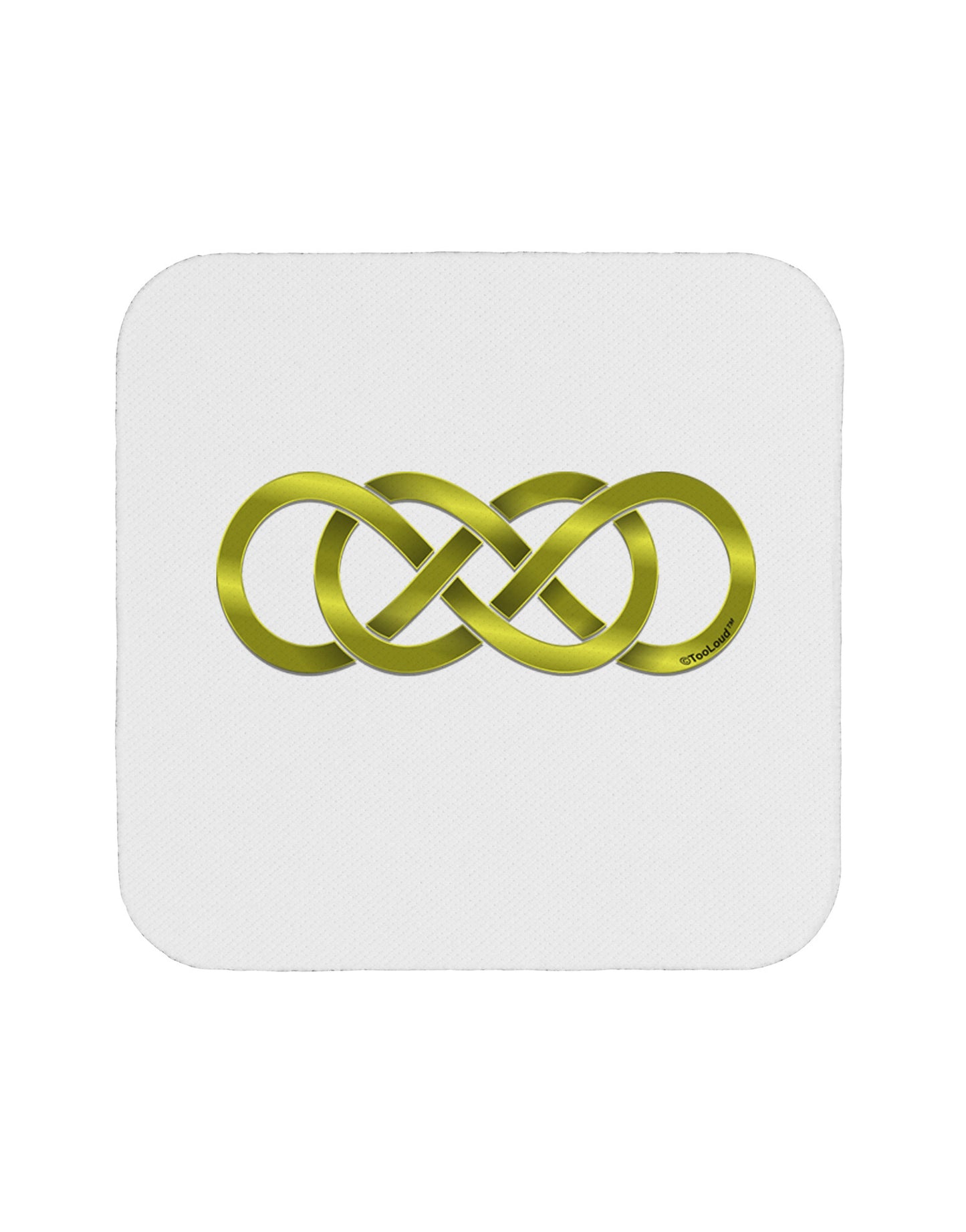 Double Infinity Gold Coaster-Coasters-TooLoud-1-Davson Sales
