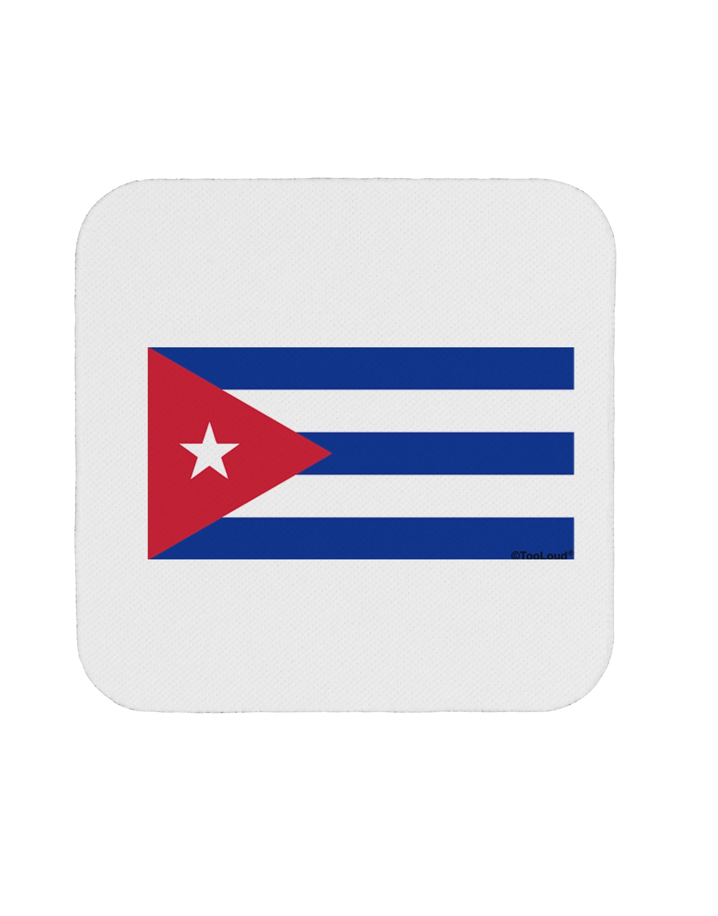 Cuba Flag Cubana Coaster by TooLoud-Coasters-TooLoud-1-Davson Sales