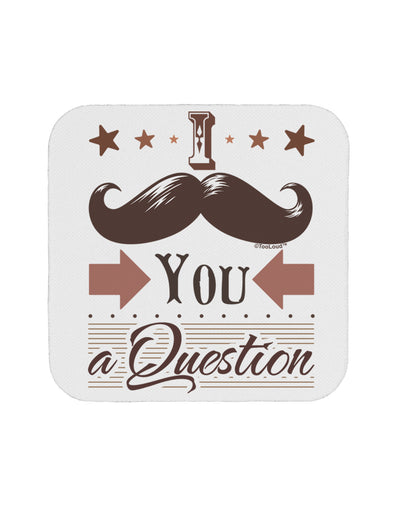 I Mustache You a Question Coaster-Coasters-TooLoud-White-Davson Sales