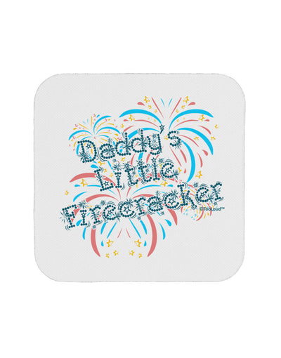 Daddy's Little Firecracker Coaster-Coasters-TooLoud-White-Davson Sales