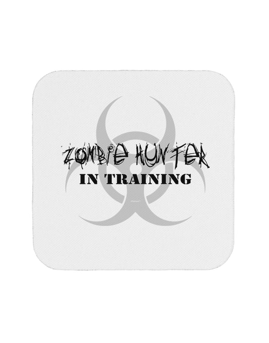 Zombie Hunter in Training - Biohazard Coaster-Coasters-TooLoud-White-Davson Sales
