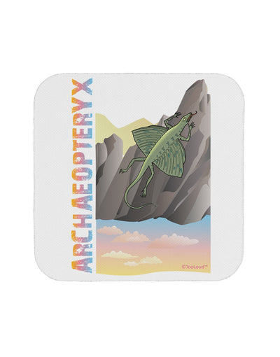 Archaopteryx - With Name Coaster by TooLoud-Coasters-TooLoud-White-Davson Sales