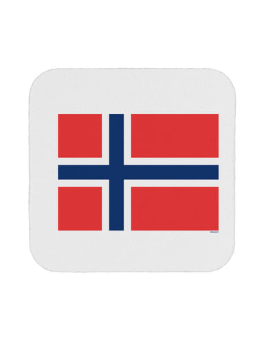 TooLoud Norwegian Flag Coaster-Coasters-TooLoud-1 Piece-Davson Sales