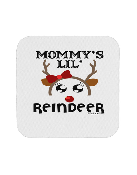 Mommy's Lil Reindeer Girl Coaster-Coasters-TooLoud-1-Davson Sales