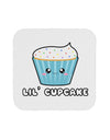 Cute Cupcake with Sprinkles - Lil Cupcake Coaster by TooLoud-Coasters-TooLoud-White-Davson Sales