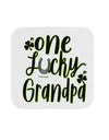 TooLoud One Lucky Grandpa Shamrock Coaster-Coasters-TooLoud-1 Piece-Davson Sales