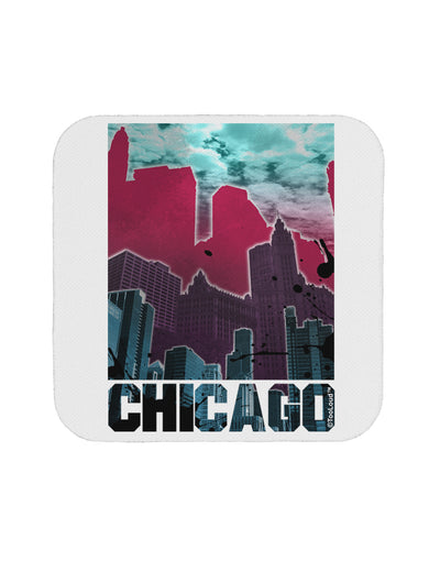 Chicago Abstract 2 Coaster-Coasters-TooLoud-White-Davson Sales