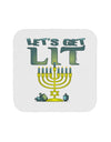 Let's Get Lit Menorah Coaster-Coasters-TooLoud-1-Davson Sales