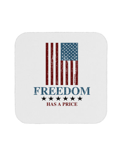 Freedom Flag Color Coaster-Coasters-TooLoud-White-Davson Sales