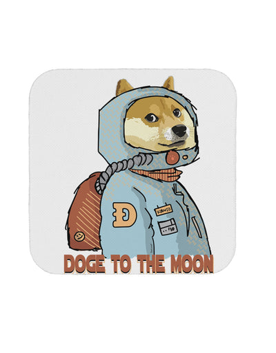 TooLoud Doge to the Moon Coaster-Coasters-TooLoud-1 Piece-Davson Sales