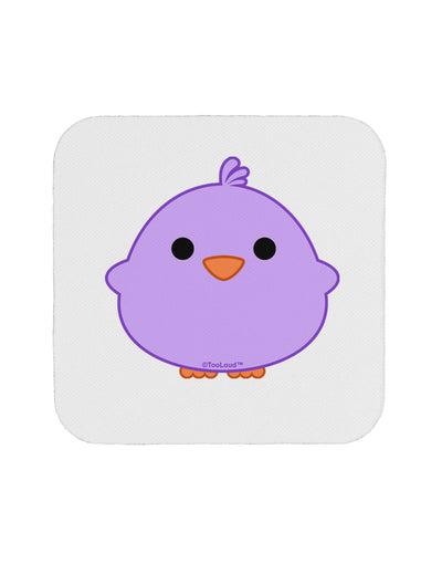 Cute Little Chick - Purple Coaster by TooLoud-Coasters-TooLoud-White-Davson Sales