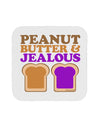 Peanut Butter and Jealous Coaster by TooLoud-Coasters-TooLoud-White-Davson Sales