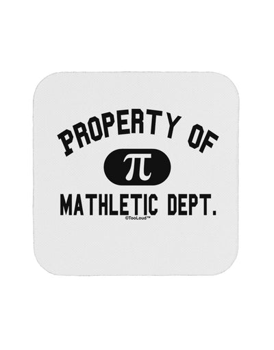 Mathletic Department Coaster by TooLoud-Coasters-TooLoud-White-Davson Sales