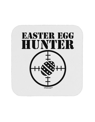 Easter Egg Hunter Black and White Coaster by TooLoud-Coasters-TooLoud-White-Davson Sales