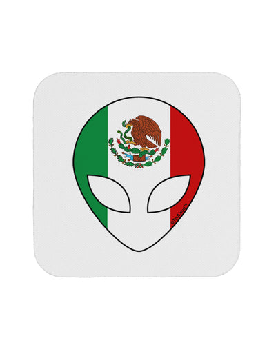 Mexican Flag Extraterrestrial Coaster by TooLoud-Coasters-TooLoud-1-Davson Sales