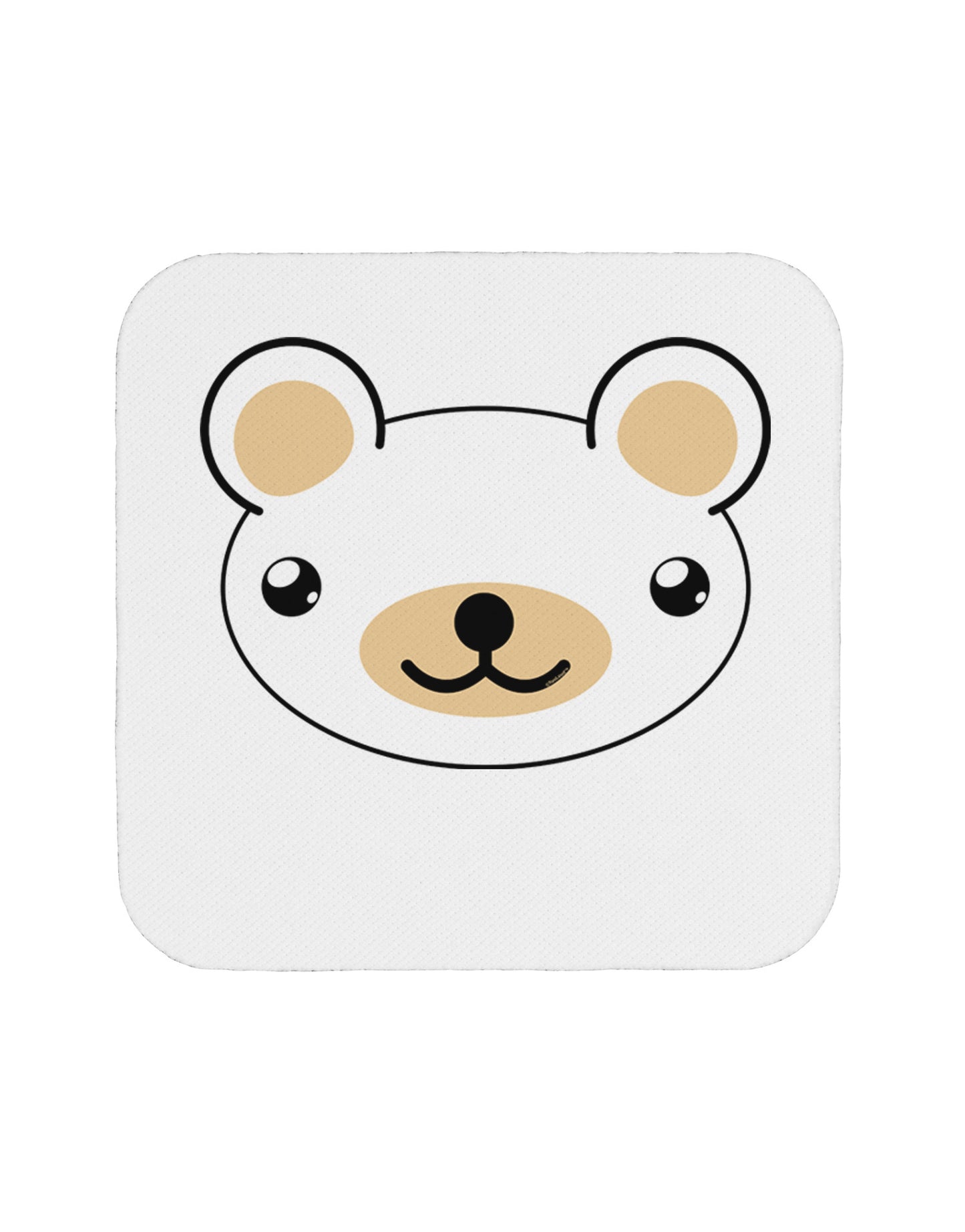 Kyu-T Head - Day Beartholomew Teddy Bear Coaster-Coasters-TooLoud-White-Davson Sales