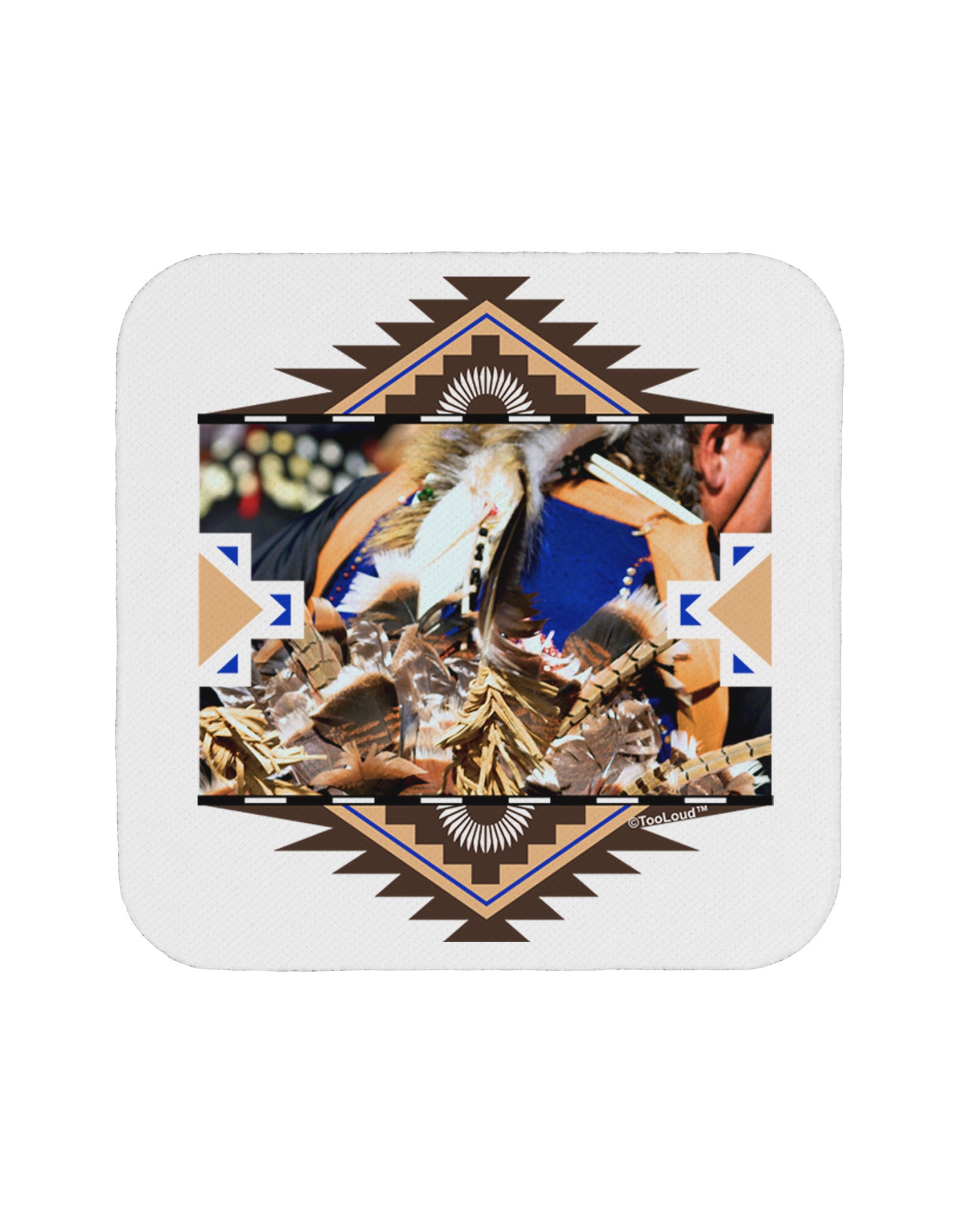 Native American Dancer 1 Coaster-Coasters-TooLoud-1-Davson Sales