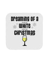 White Wine For Christmas Coaster-Coasters-TooLoud-1-Davson Sales