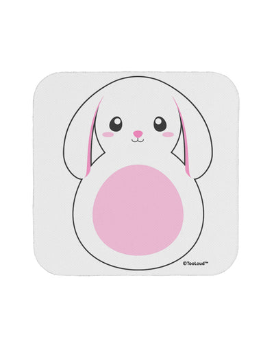 TooLoud Cute Bunny with Floppy Ears - Pink Coaster-Coasters-TooLoud-White-Davson Sales