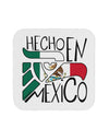 Hecho en Mexico Design - Mexican Flag Coaster by TooLoud-Coasters-TooLoud-White-Davson Sales