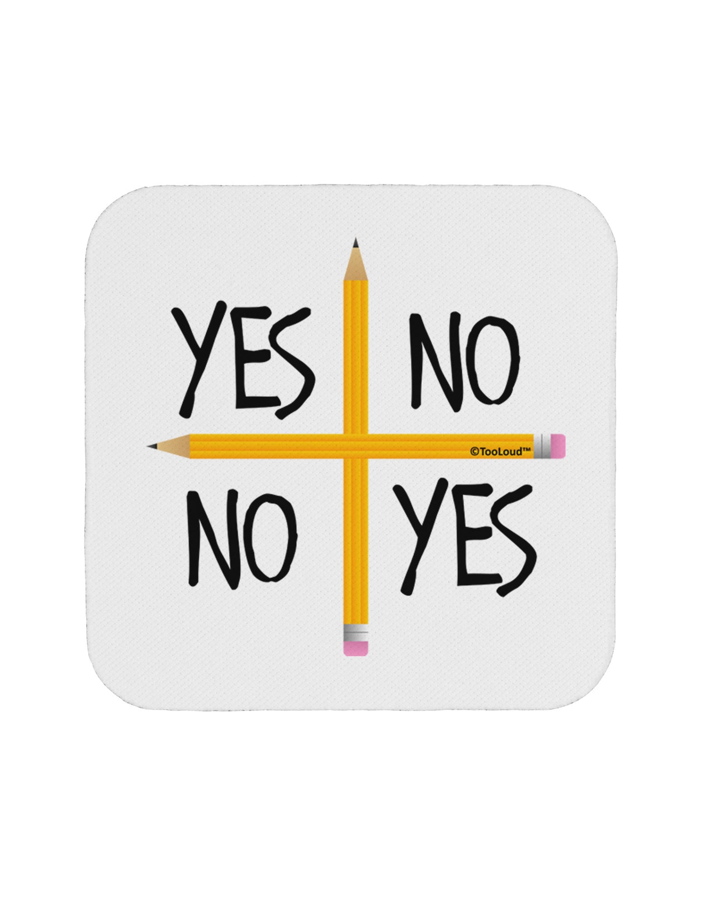 Charlie Charlie Challenge Coaster-Coasters-TooLoud-White-Davson Sales