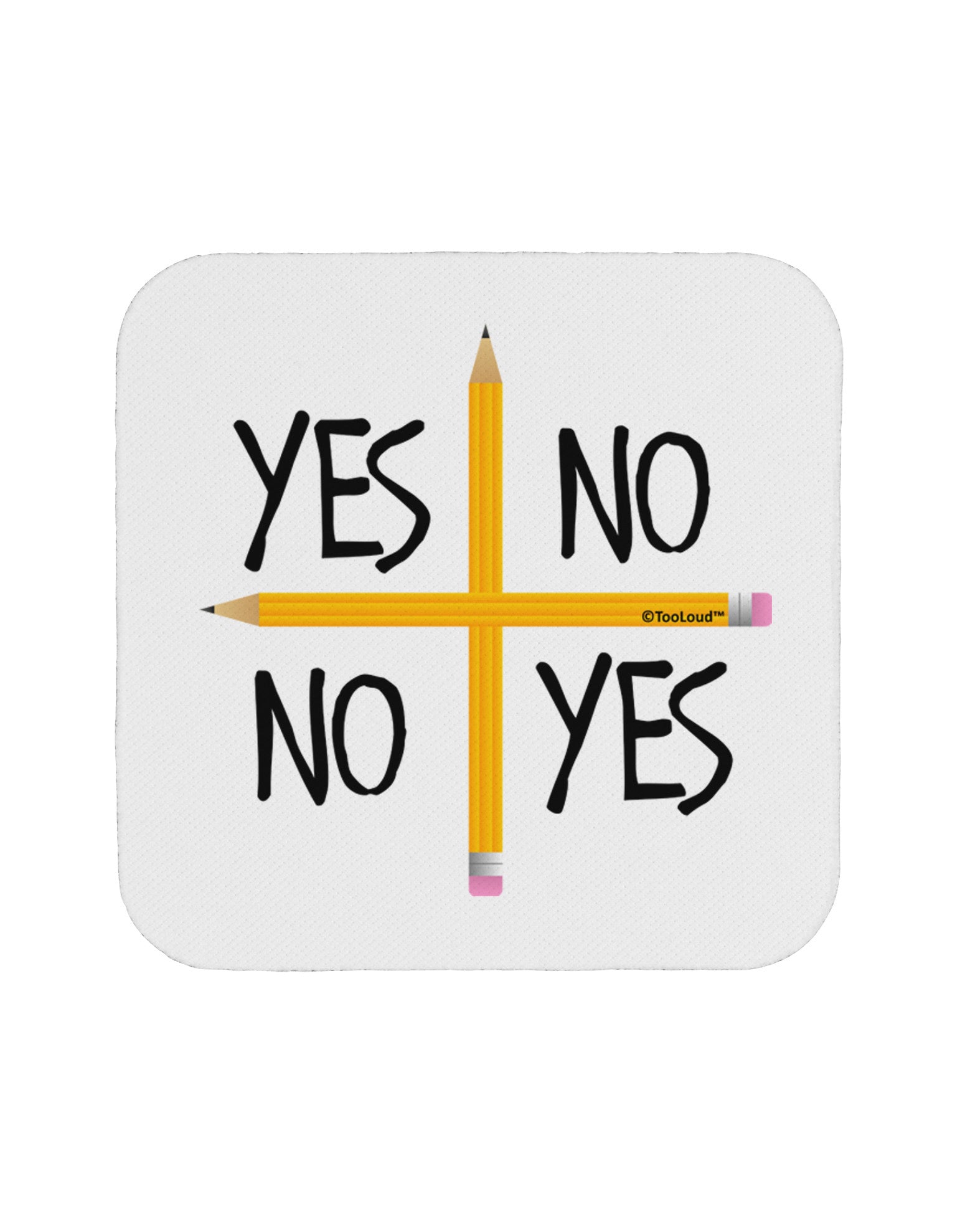 Charlie Charlie Challenge Coaster-Coasters-TooLoud-White-Davson Sales